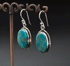 Sterling Silver Turquoise Earrings