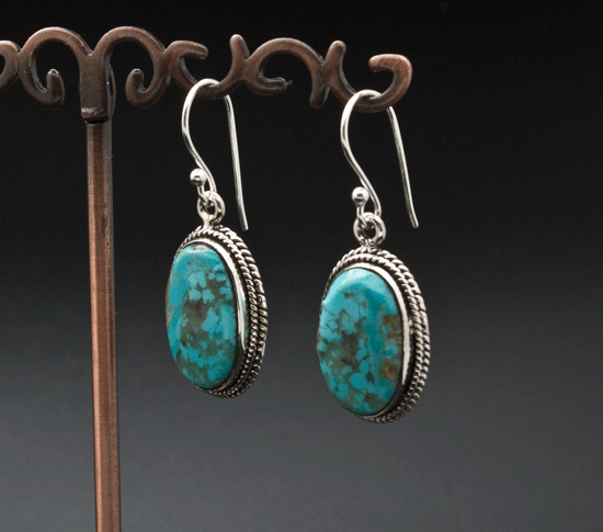 Sterling Silver Turquoise Earrings