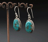 Sterling Silver Turquoise Earrings