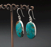 Sterling Silver Turquoise Earrings