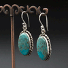 Sterling Silver Turquoise Earrings