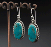 Sterling Silver Turquoise Earrings