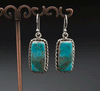 Sterling Silver Turquoise Earrings