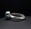 Sterling Silver Turquoise Ring Size 7