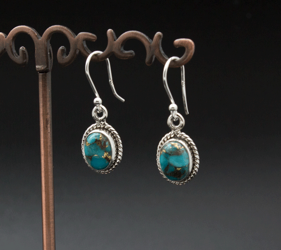 Sterling Silver Turquoise Earrings