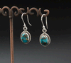 Sterling Silver Turquoise Earrings