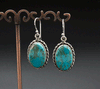 Sterling Silver Turquoise Earrings