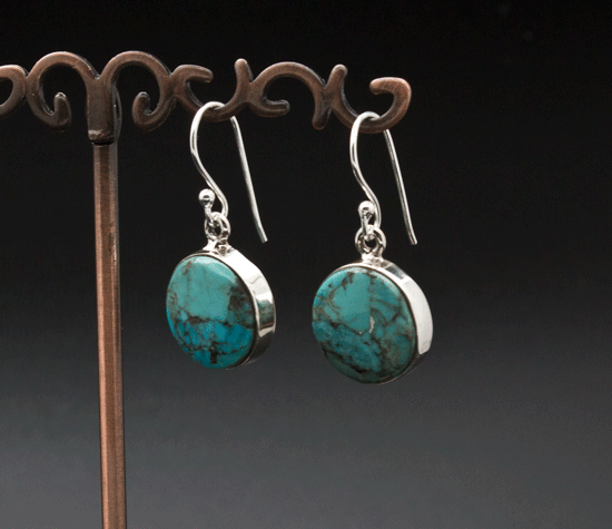 Sterling Silver Turquoise Earrings