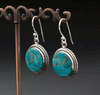 Sterling Silver Turquoise Earrings
