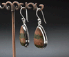 Sterling Silver Unakite Earrings