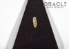 14k Channel Set Diamond Threadless Gold End