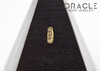14k Channel Set Diamond Threadless Gold End