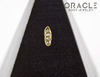 14k Channel Set Diamond Threadless Gold End