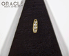 14k Channel Set Diamond Threadless Gold End