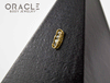 14k Channel Set Diamond Threadless Gold End