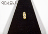 14k Channel Set Diamond Threadless Gold End