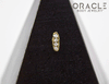 14k Channel Set Diamond Threadless Gold End