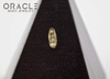 14k Channel Set Diamond Threadless Gold End