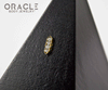 14k Channel Set Diamond Threadless Gold End