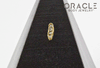 14k Channel Set Diamond Threadless Gold End