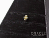 14k Yellow Gold 4 Bead Mini Cluster Threadless End