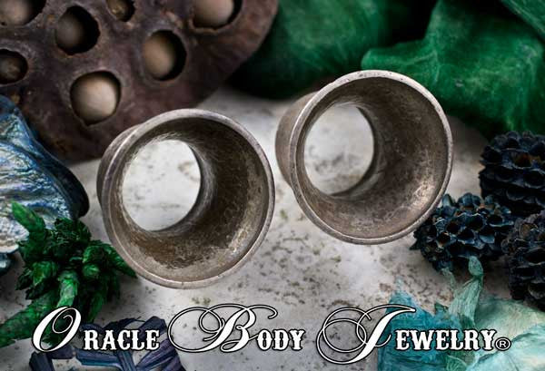Old Large Karen Cup Earrings