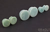 Amazonite Mayan Style Flare Plugs