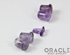 Amethyst Single Flare Plugs