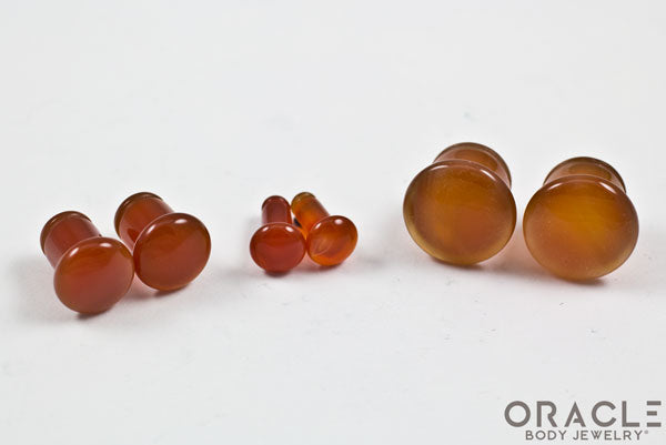 Carnelian Single Flare Plugs