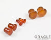 Carnelian Single Flare Plugs