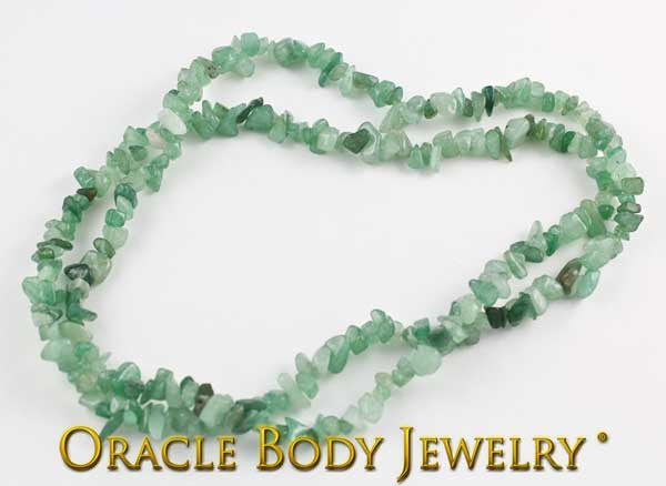 Aventurine Chip Necklace