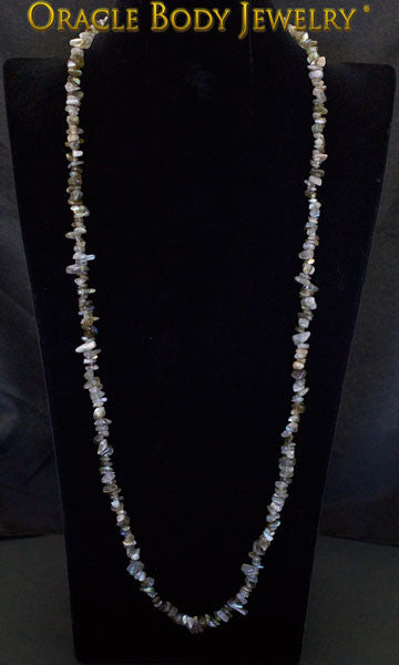 Labradorite Chip Necklace