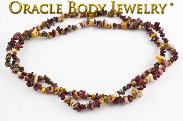 Mookaite Chip Necklace