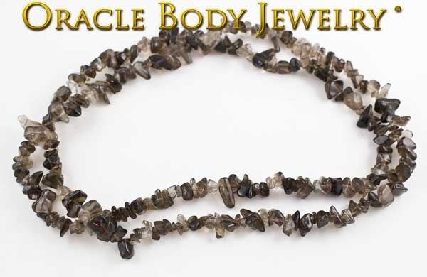 Smoky Quartz Chip Necklace