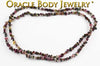 Watermelon Tourmaline Chip Necklace