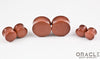 Cinnamon Goldstone Double Flare Plugs