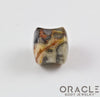 Crazy Lace Agate Double Flare Plugs