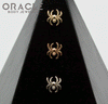 14k Gold Spider Baby Threadless End