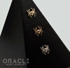 14k Gold Spider Baby Threadless End