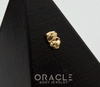 14k Gold Nugget Threadless End