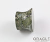 Green Brecciated Jasper Mayan Style Flare Plugs