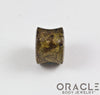 Green Brecciated Jasper Double Flare Plugs