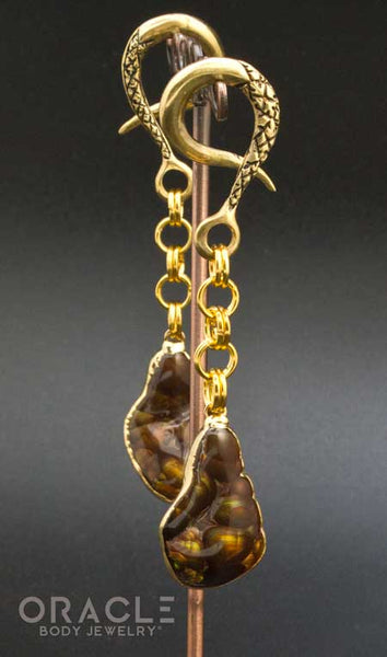 Crossover With Gold Plated Fire Agate