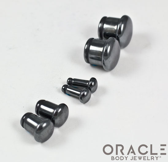 Glas Pink Opalite Single Flare Glas Plug/Messgerät – Custom Plugs