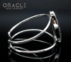 Sterling Silver Carved Labradorite Bracelet