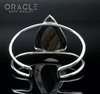 Sterling Silver Carved Labradorite Bracelet