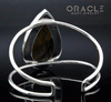 Sterling Silver Carved Labradorite Bracelet