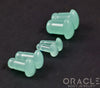 Mint Opalite Single Flare Teardrop Plugs