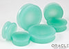 Mint Opalite Concave Solid Double Flare Plugs