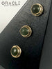 14k Nephrite Jade Threadless Gold End